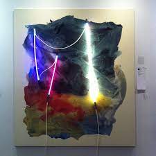 Mary Weatherford Neon Art Light Installation Light Art