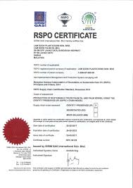Business summarythis company produces and processes frozen fruits and vegetables as well as edible oils for instance fats and margarines. Sustainability Certification Lam Soon