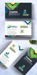 Begin with a customizable template. Creative Painting Business Card Illustration Business Cards Business Cards Creative Painting