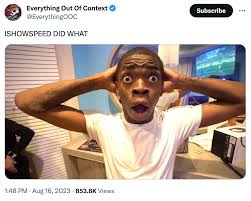 IShowSpeed flash meme | IShowSpeed Penis Flash Accident  IShowMeat | Know  Your Meme