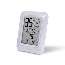A humidity sensor comes in handy to measure the grow rooms. Acurite Digital Humidity And Temperature Comfort Monitor 00619hd The Home Depot