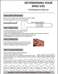 Middleton Jewelers Ring Sizing Chart Ring Size And Diamond