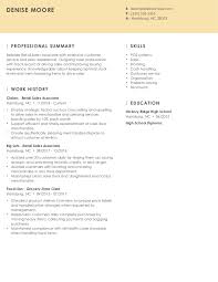 Professional Retail Resume Examples For 2020 Jobhero