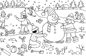 Make sure you download the full size printable coloring page here. Coloring Pages For Kids Snow Day Novocom Top