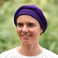 UK Rich Purple Turban Head Wrap