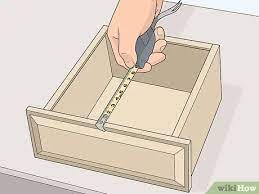 Simple Ways To Measure Drawer Slides 9 Steps With Pictures