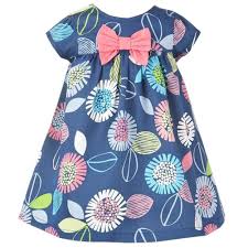 Little Girls Cotton Dress Casual Summer Sundress Flower Printed Jumper Skirt 8bowknot Ch18dwl7w6i Girls Cotton Dresses Kids Summer Dresses Girls Casual Dresses