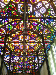 The Stained Glass Ceiling Of The Great Hall National Gallery Of Victoria Melbourne Australia Photo Taken By Dana Bonn Stained Glass Art Stained Glass Art
