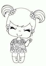 Kiz Boyama Sayfasi Boyama Sayfalari Desenler Ve Kizlar