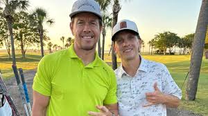 Mark Wahlberg visits Patriots Point Links in Mount Pleasant