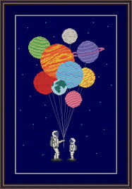 Pick the one that's right for you and get to stitching. Astronauts And Planets Cross Stitch Pattern Craftsy Cross Stitch Patterns Cross Stitch Cross Stitching