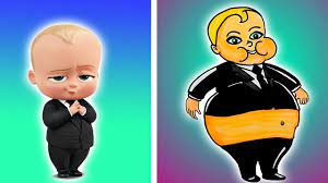 The Boss Baby Characters Fat Version Funny Video 2020 Youtube
