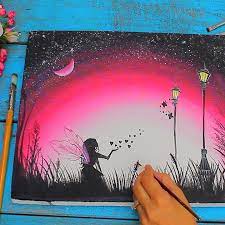 Pintura acrílica fácil, pinturas pequeñas, dibujos en lienzo, . Saloni 3 Estilos Faciles De Pintar Paisajes Para Principiantes Para Pintar Tiza Al Oleo Facebook