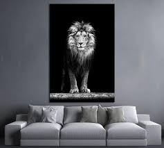 Black And White Lion Canvas Print Beautiful Lion 189 Ready To Hang Canvas Print In 2020 Lion Canvas Painting Lion Canvas Beautiful Lion