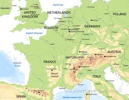 Learn about europe western european map with free interactive flashcards. Western Europe Physical Map