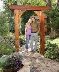 Build A Garden Arch Garden Archway Backyard Landscaping Outdoor Gardens