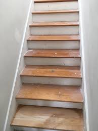 Just go to market and buy floor tiles. Refinishing Stair Treads To Mimic Wood Look Tile Floor Atlantic Beach
