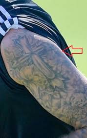 Leg tattoos body art tattoos sleeve tattoos cool tattoos tatoos orchid tattoo moth tattoo butterfly thigh tattoo back of thigh tattoo. Mario Mandzukic S 11 Tattoos Their Meanings Body Art Guru