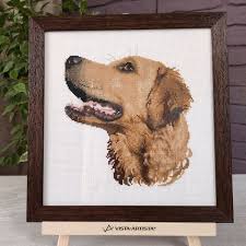 A wide variety of counted cross stitch patterns options are available to you, such as subjects, material, and use. Cross Stitch Pattern Golden Retriever Cross Stitch Kupit Na Yarmarke Masterov Jcwfucom Pictures Chelyabinsk