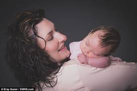 EGG YOLK helps mother told she would never conceive naturally have baby