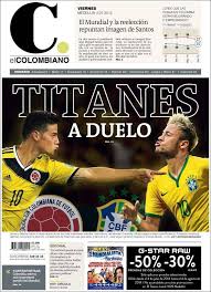 Explore newspapers in colombia via google maps. James Rodriguez El Colombiano Julio4 14 Mundial Brasil Brazil World Cup World Cup James Rodriguez