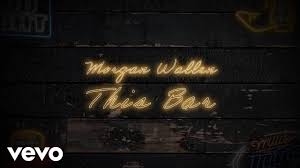 Morgan Wallen This Bar Lyric Video In 2020 Country Music Videos Western Wall Art Lyrics