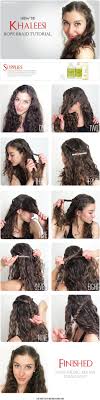 After a ton of regular braided hairstyles i thought it'd be fun to change things up! Khaleesi Rope Braid Hair Tutorial Naturallycurly Com
