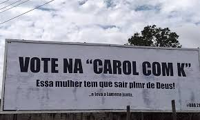 Последние твиты от karol conká (@karolconka). Paredao Com Karol Conka Provoca Catarse Coletiva E Gera Memes Clipe E Ate Outdoor Pedindo A Saida Da Cantora Entornointeligente