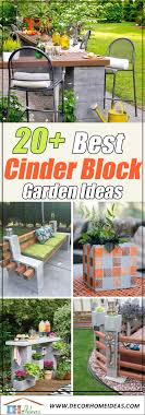 You're absolutely free to select the design and you may easily. 20 Cool Ways To Use Cinder Blocks In The Garden Decor Home Ideas