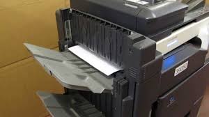 The current model is the bizhub c300i. Konica Minolta Bizhub C253 Colour Photocopier Copier Printer E Mail Finisher Youtube