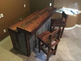 Rustic Barnwood Bar Etsy In 2020 Bars For Home Bar Chairs Barn Wood