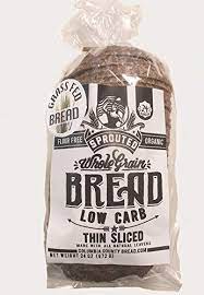 This bread is a bit different. Organic Low Carb Sprouted Whole Grain Bread 4 Pack Amazon Com Grocery Gourmet Food