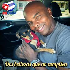 🐶✨ ¡DUELO DE BELLEZA EN PRIMER PLANO! ✨🐶 Hoy en Mi Cuba les traemos una  foto que ha derretido corazones en la redacción: ¡Leonardo Benítez pegadito  a un Chihuahua que parece salido