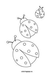 Ladybugs Aplike Sablonlari Nakis Desenleri Boyama Sayfalari