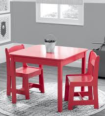 The kidkraft art table might be everything your little artists need to express their creativity to the fullest. Buy Simple Study Table Chair In Red By Delta Children Online Activity Tables Kids Furniture Kids Furniture Pepperfry Product