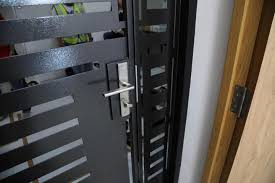 This gate is hand forged wrought iron and has old black paint. Paint For Hdb Gate Door Door Frame Budget Painting Sg