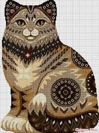 kot podushka cross stitch cat cross stitch cat cross stitches
