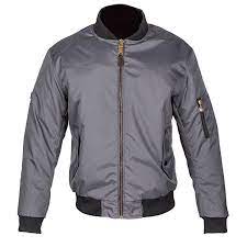 Spada Air Force One Textile Jacket Platinum Free Uk Delivery Motorbike Jackets Retro Motorcycle Jackets