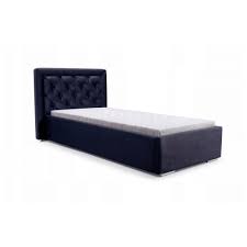 Nádherná Čalouněná postel DANIELLE 90 x 200 cm černá |