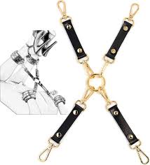 Dazifan SM Bondage Fesselkreuz Fesselgurt Manschette Zubehör für  HandschellenHandfesselnHandcuffs und Fußfesseln BDSM echtes Leder Kreuz  Gürtel Erotik Spiele Fetich Sex Spielzeug für Paare : Amazon.de: Drogerie &  Körperpflege