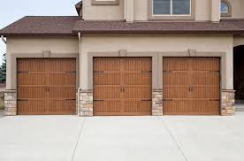 Wood Look Steel Garage Door Garage Doors Steel Garage Doors Staining Wood