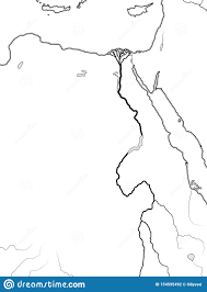 Longest rivers in the world top ten. World Map Of Egypt Nubia Libya Ancient Egypt Libya Nubia Nile River Delta Geographic Chart Stock Vector Illustration Of Egypt Geographic 154595492