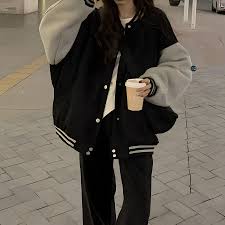 Áo khoác Nam Nữ Bomber form rộng đẹp trơn đen cực chất – ZiZoou Store -  Streetwear
