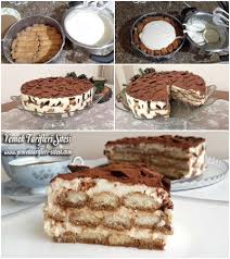 Cikolatali Tiramisu Tarifi Yemek Tarifi Tiramisu Biskuviler Yemek