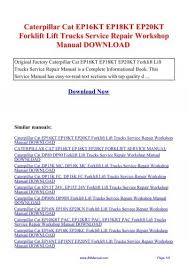 Pdf service manuals, operation & maintenance manuals, spare parts catalogs. Cat