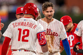 Phillies Notebook: J.T. Realmuto, Bryce Harper back in lineup; Trea Turner  on target for Game 1