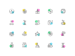 Technology Icon Set Icon Set Design Technology Icon Icon Set