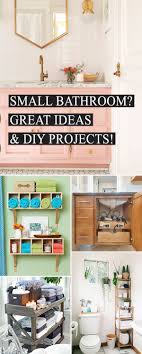 There are ideas for every style home including farmhouse, traditional, modern and more! Small Bathroom Ideas Diy Projects Ohmeohmy Blog