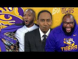 Stephen A Pays The Price For Doubting Lsu All Season College Football On Espn Youtube Lsu College Football Playoff Espn College Football