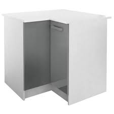Start Meuble De Cuisine Bas D Angle Avec Plan De Travail L 88 X P 88 Cm Gris Brillant Achat Vente Elements Bas Meuble Bas Angle 88x88 Cm Gris